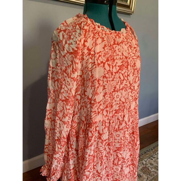 Banjanan Poppy Red Ester Midi Sundress NWT Size M Summer Resort Vacation - Picture 5 of 9